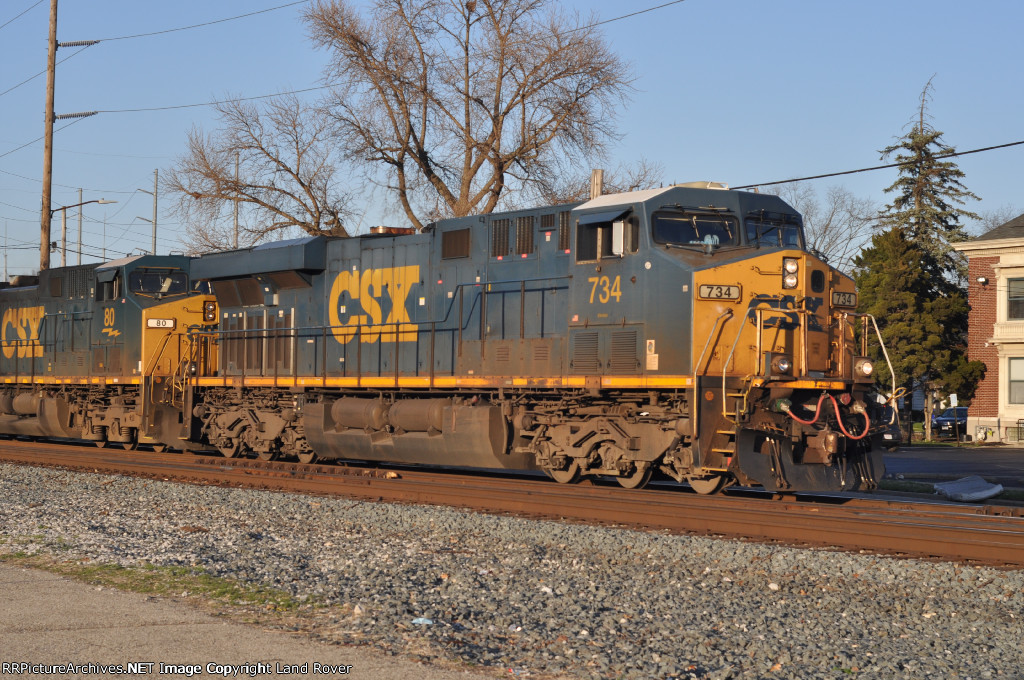 CSXT 734 South